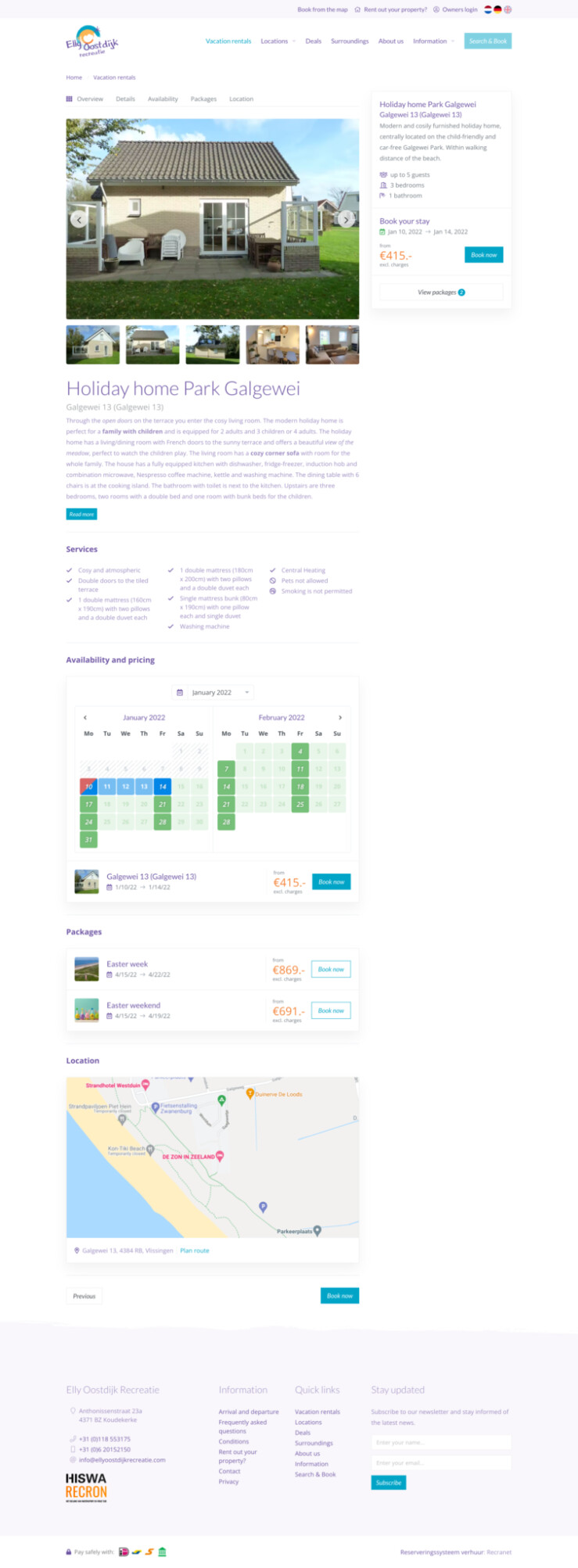 Reservation software search and book desktop accommodation