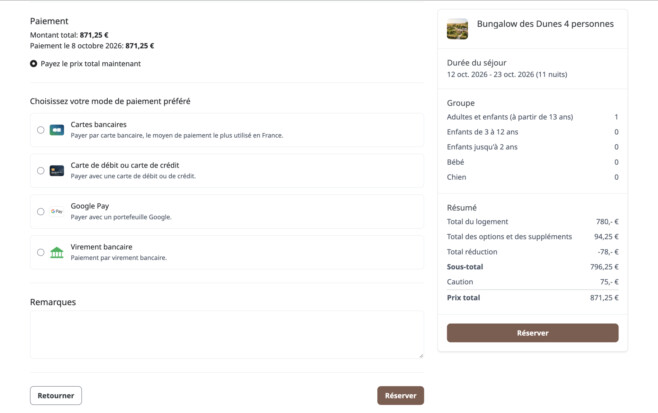 Logiciel de gestion Paiements associés