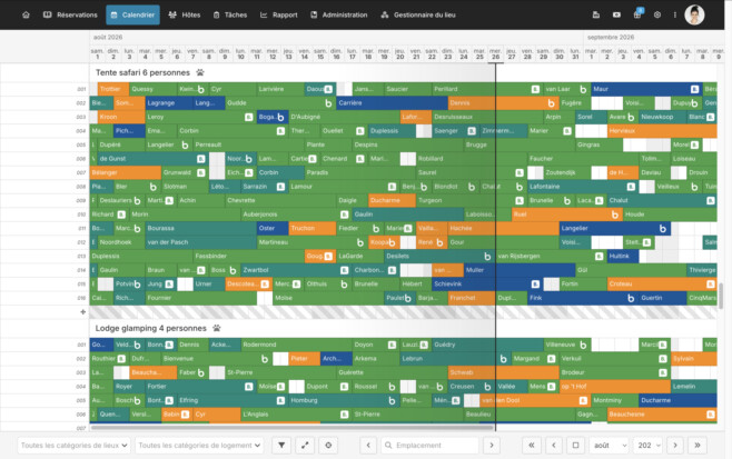Logiciel de gestion planning