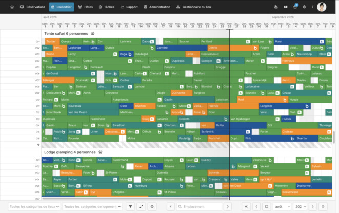 Logiciel de gestion planning