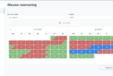 Reserveringssysteem eigenaren verhuur bezetting