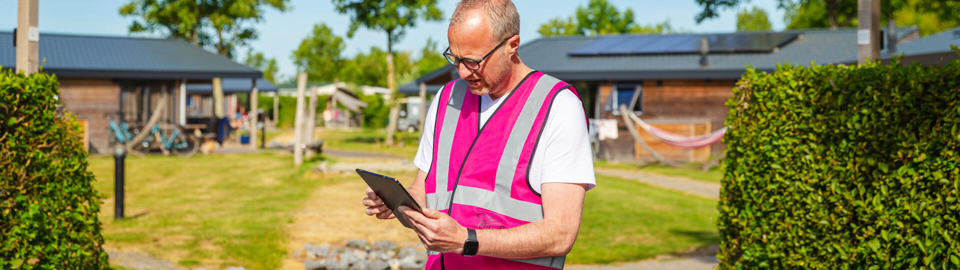 Online reserveringssysteem ons buiten automatisering tablet