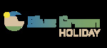 Logo Blue Green Holiday