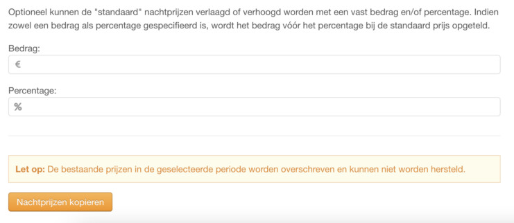 Reserveringssysteemvakantiepark