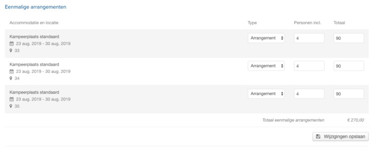 Online reserveringssysteem groepsreservering 2