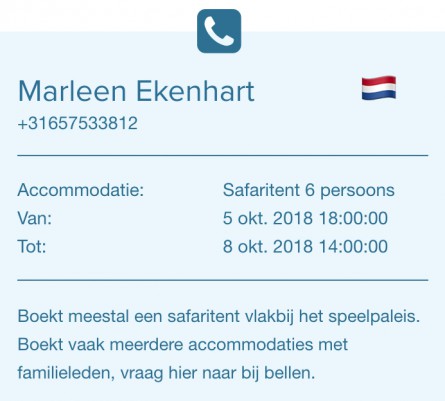 Online Reserveringssysteem Voip Telefonie Koppeling